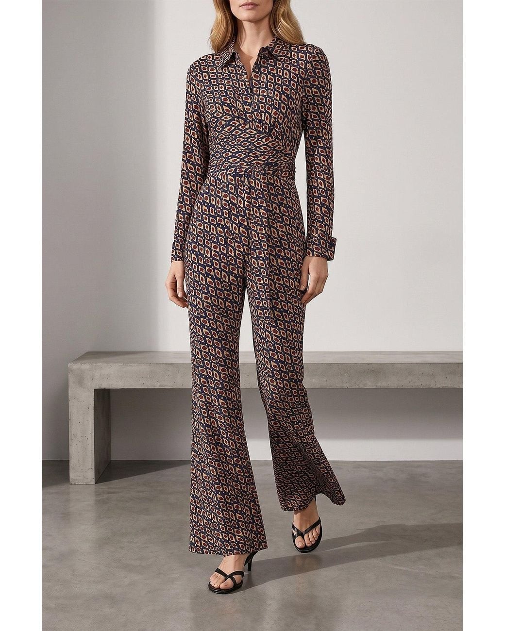 Diane von Furstenberg Multicolor Michele Jumpsuit