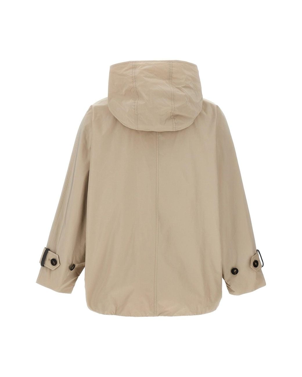 Brunello Cucinelli Natural The Double-Breasted Jacket 'Outerwear M/L'