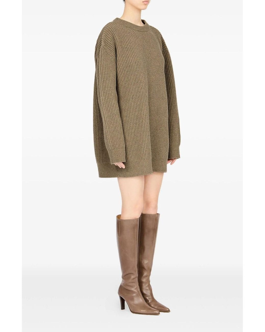 MM6 by Maison Margiela Natural 'Sweater Dress'