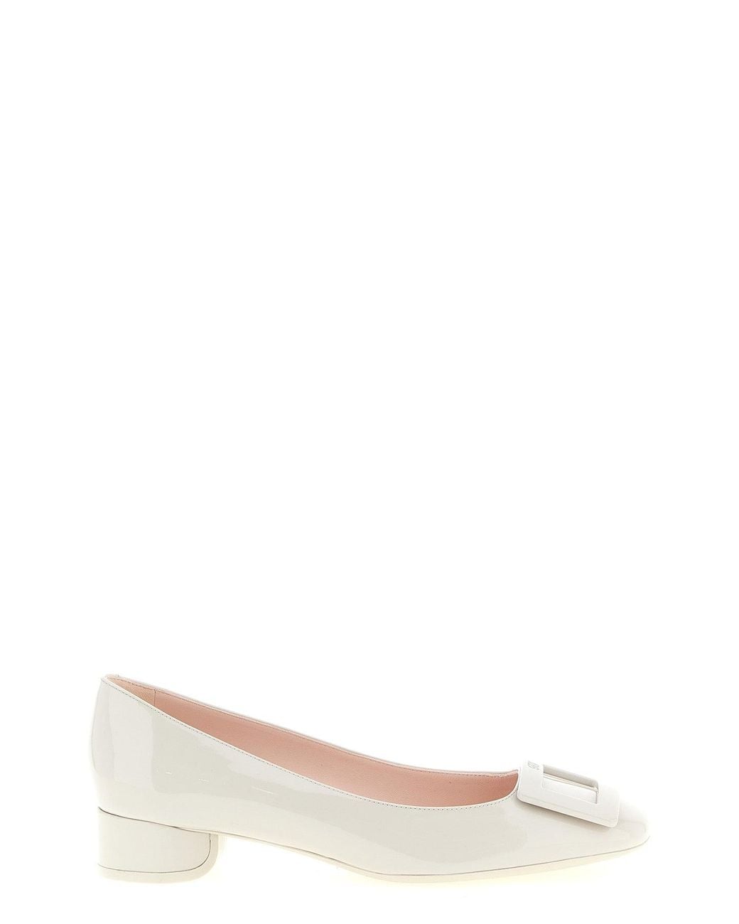 Roger Vivier Gray Pumps 'Roundy'