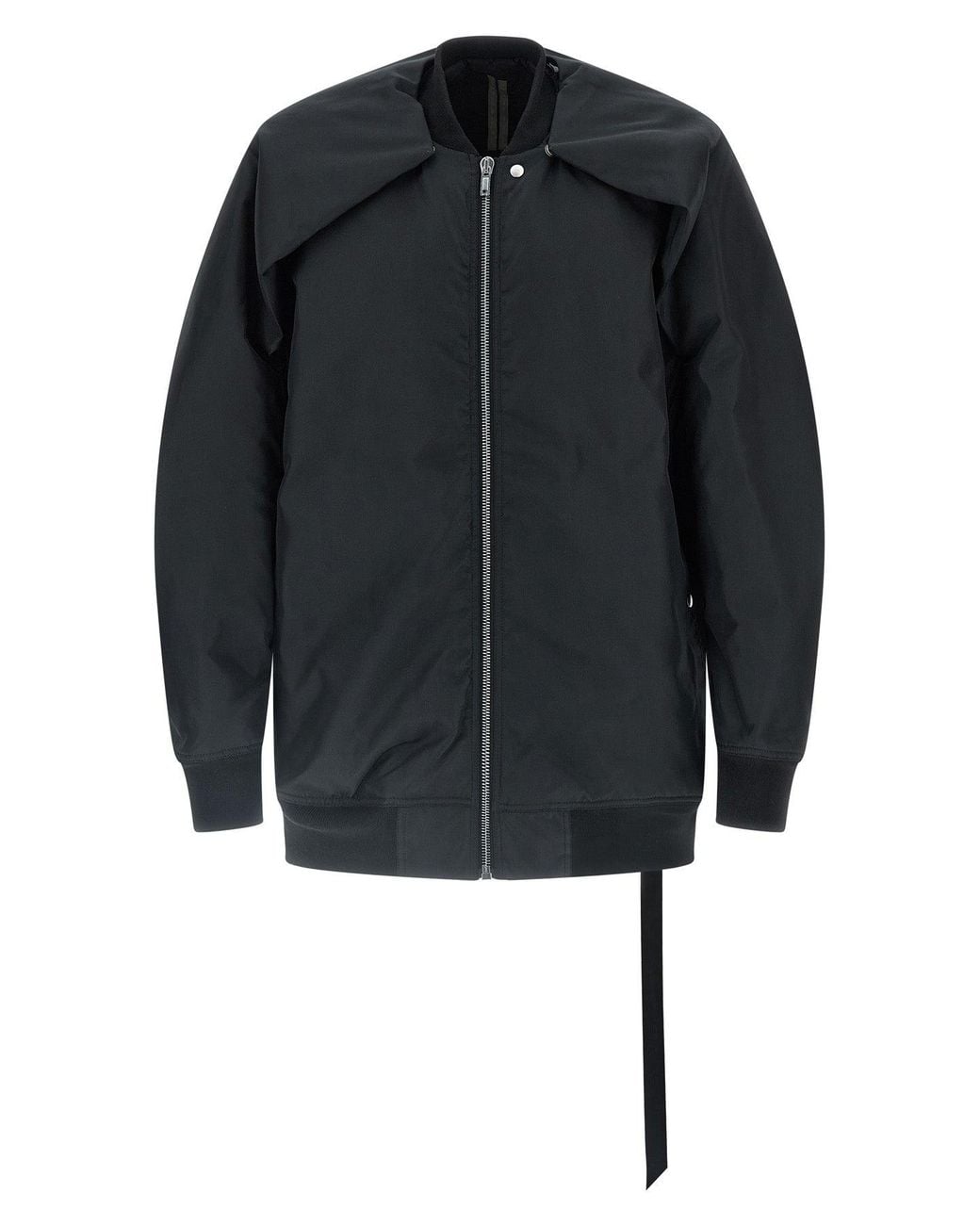 Rick Owens Black 'Convertible Jumbo Peter' Bomber for men