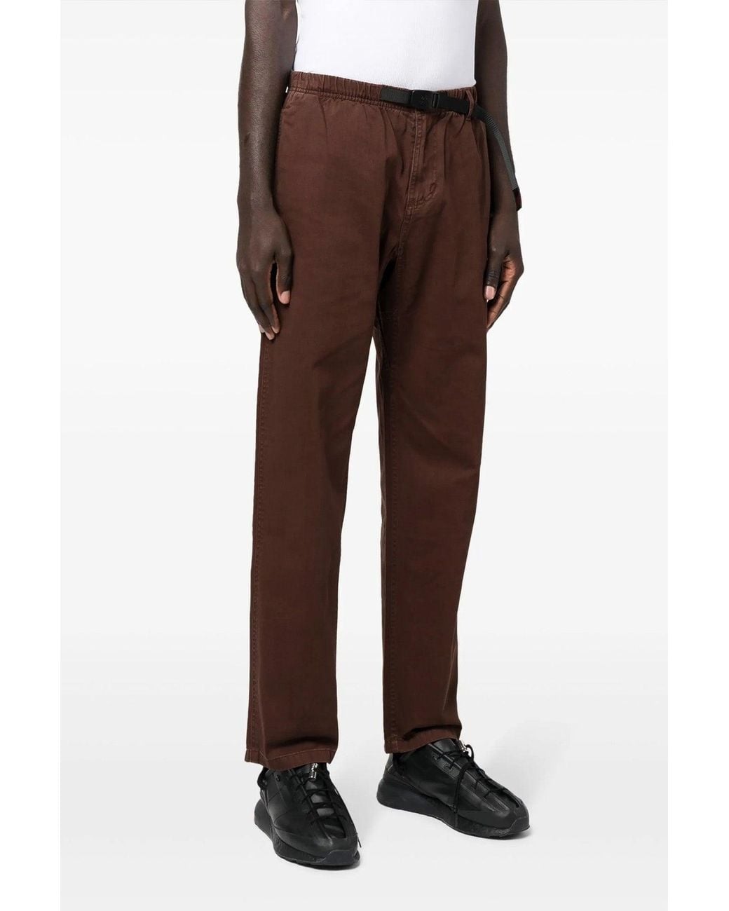 Gramicci Brown Trousers for men
