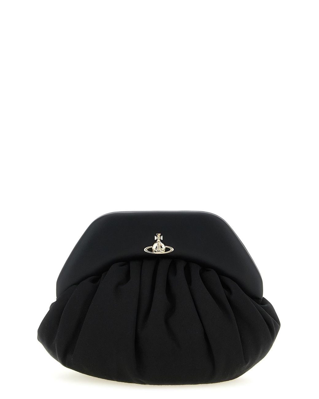 Vivienne Westwood Black 'brooke' Clutch