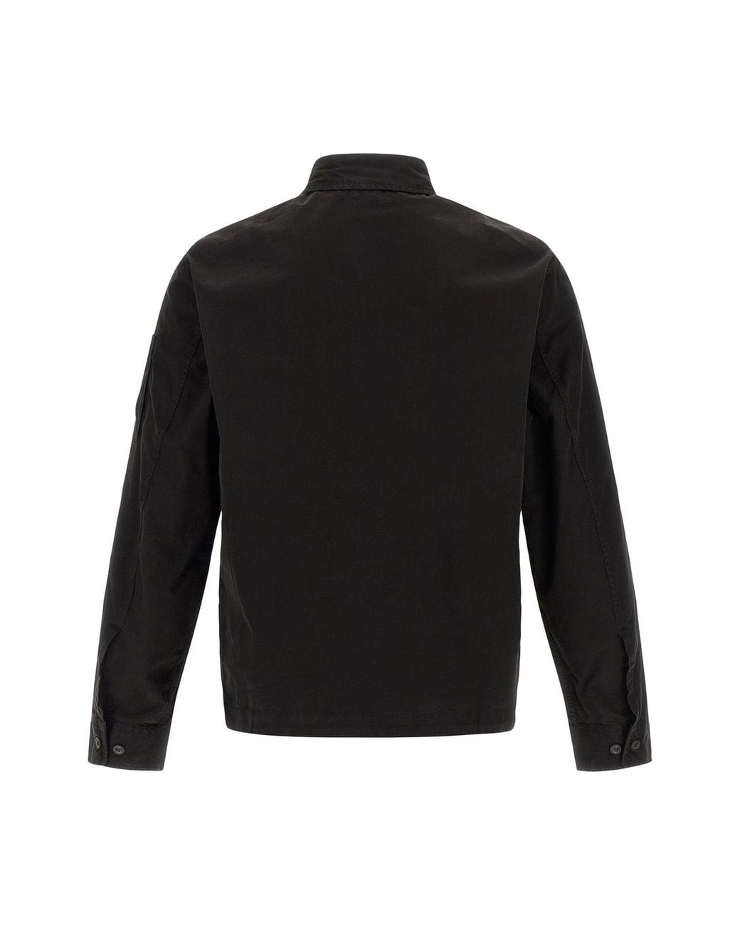 C P Company Black C. P. Company C. P. Company Overshirt With Signature Lens Detail for men