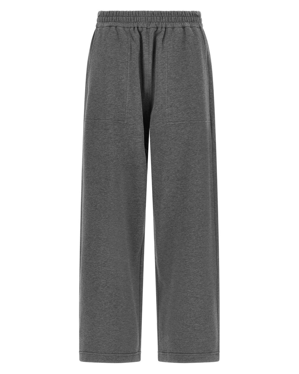 Brunello Cucinelli Gray Loose Leg Joggers