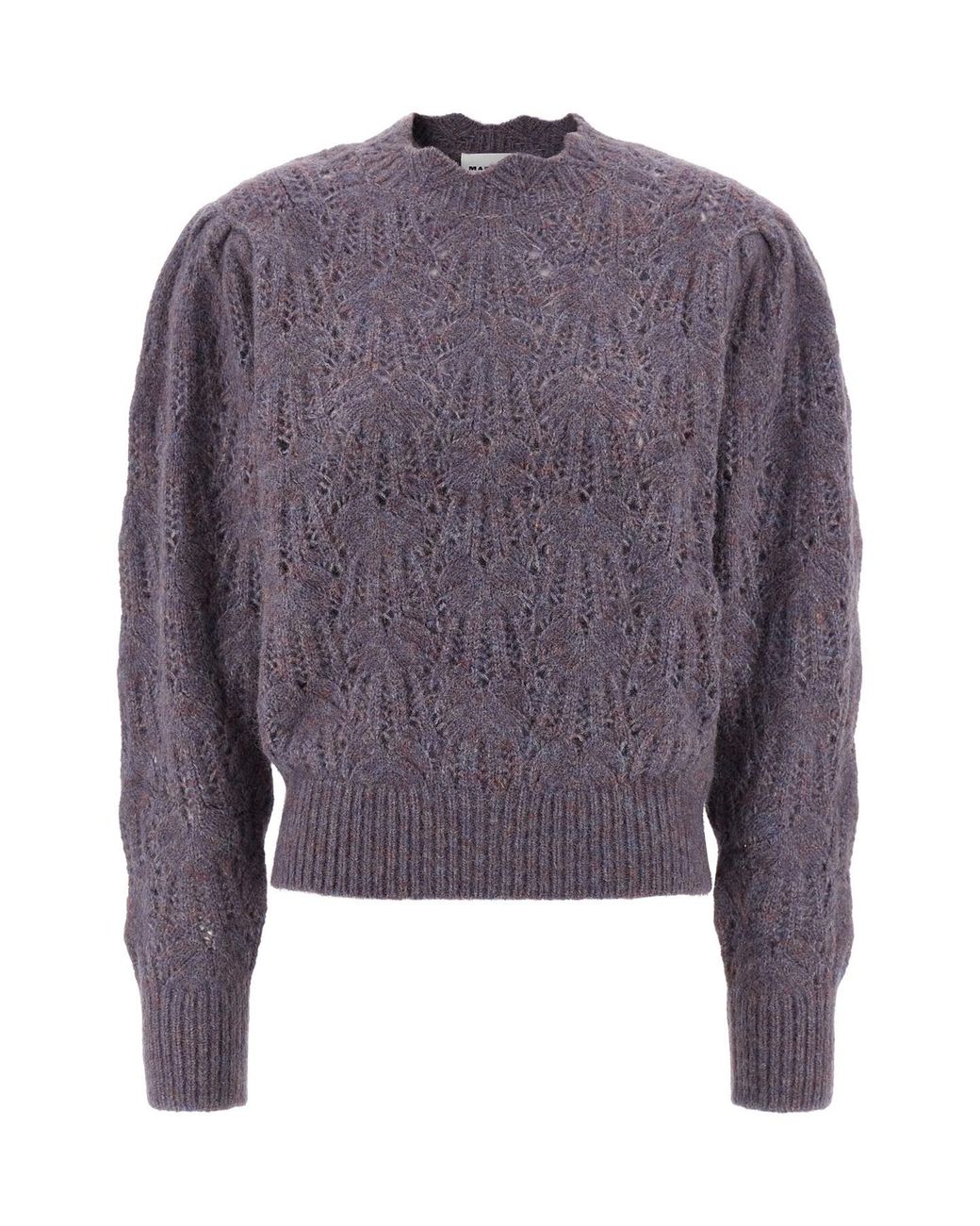 Isabel Marant Purple Celestine Sweaters And Cardigans