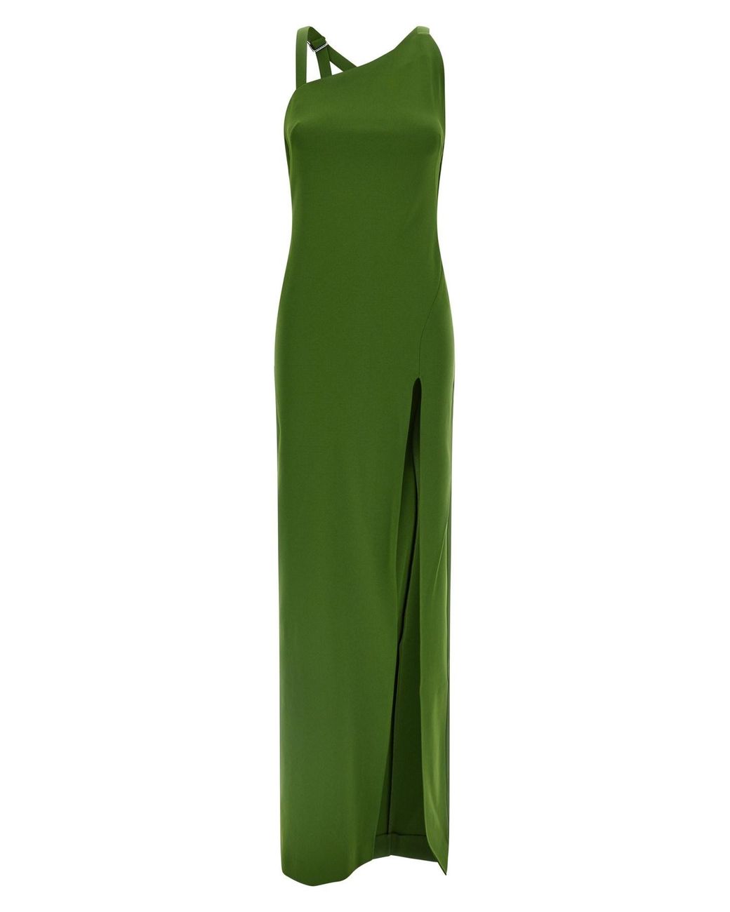 The Attico Green Strap Dress