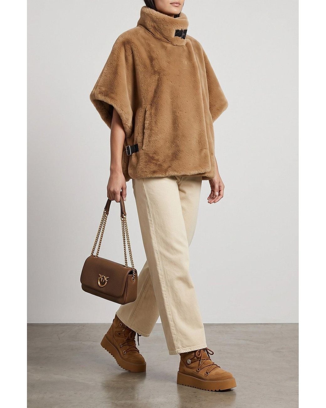 Pinko Natural 'Love Birds' Embroidery Jeans