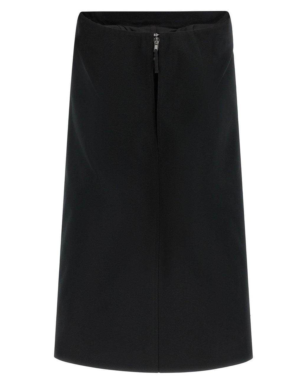 Rick Owens Black The 'Cropped Sheath' Dress