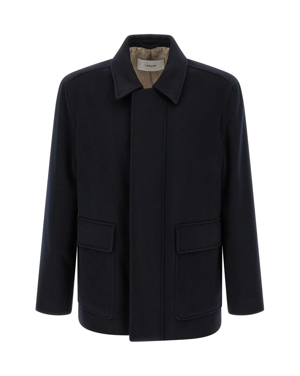Lardini Black Cashmere Jacket for men