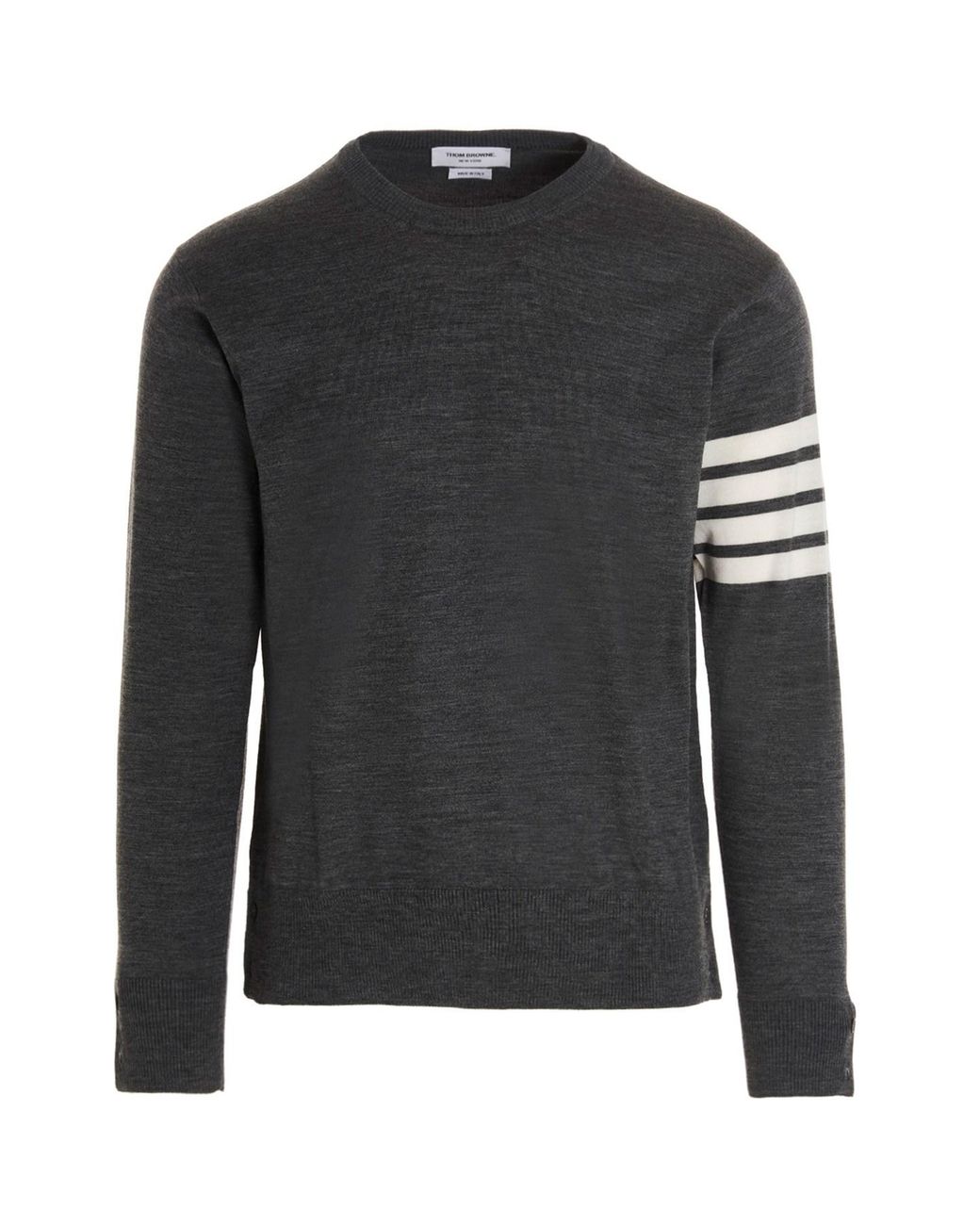 Thom Browne Black 4 Bar' Sweater for men
