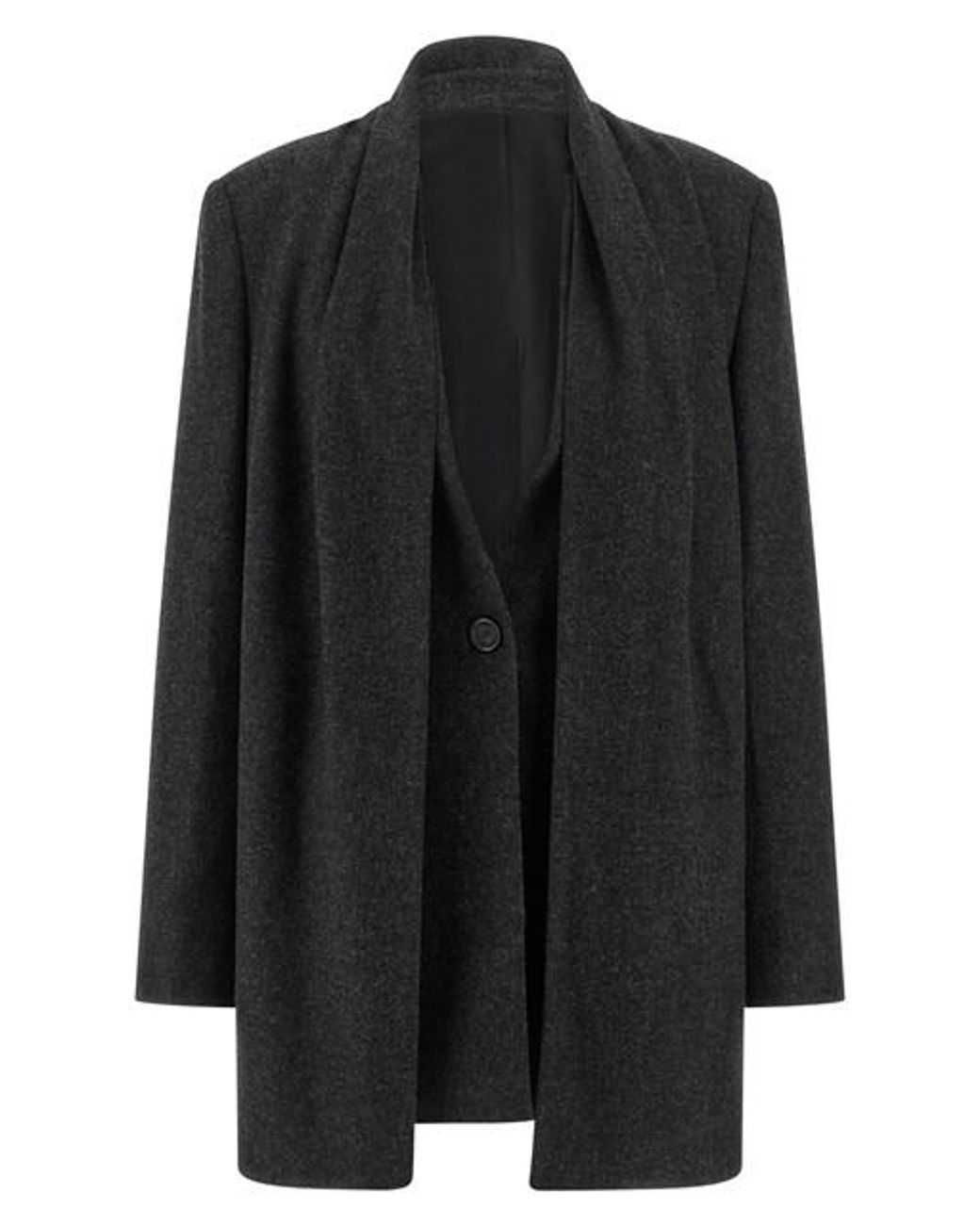Blazer 'Scarf Blazer' di Totême in Black