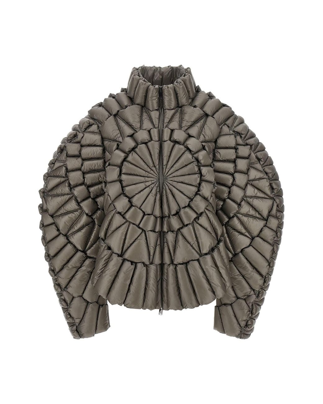 RAXXY Gray 3D Down Jacket