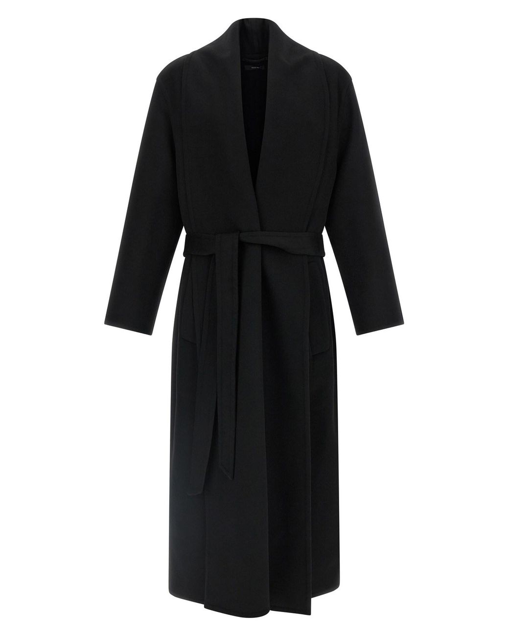 Tom Ford Black Cashmere Wool Coat for men