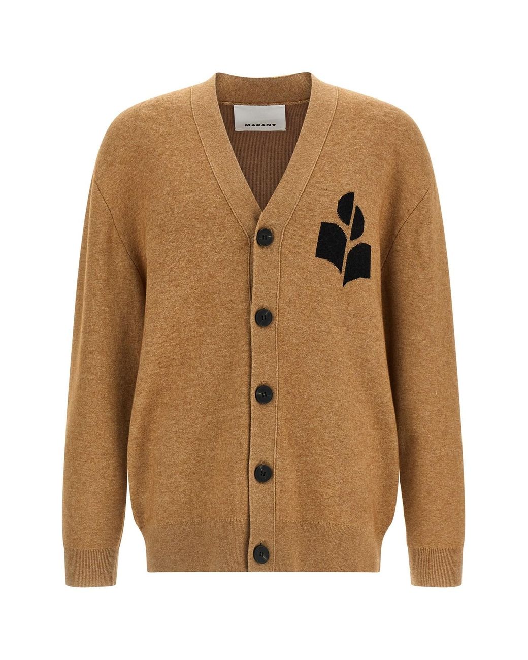 Isabel Marant Brown 'curtis' Cardigan for men