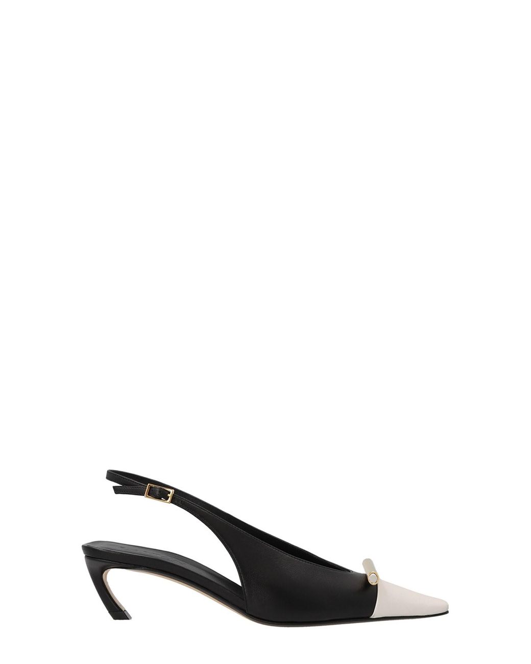 Lanvin Black 'bico' Slingbacks
