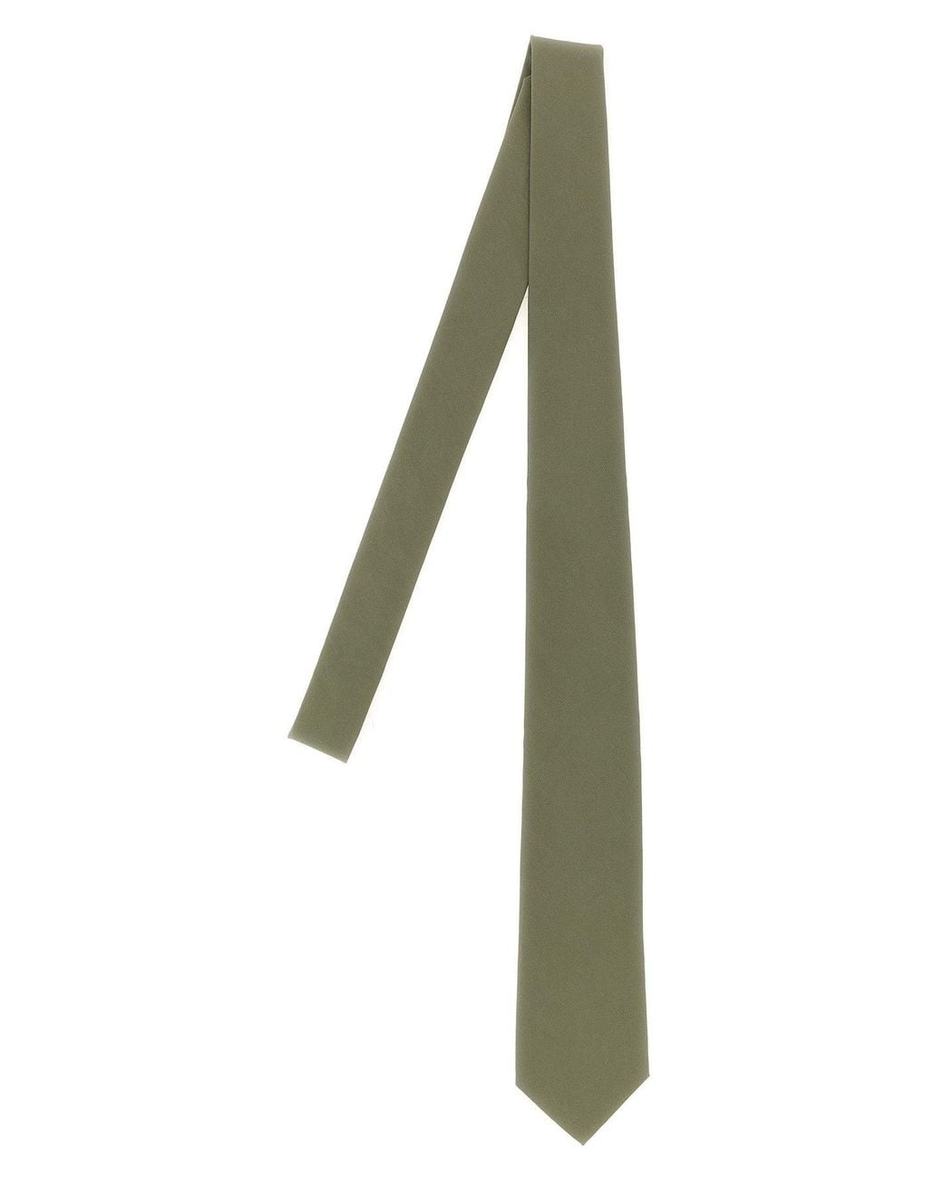 Auralee Natural Cotton Twill Tie for men