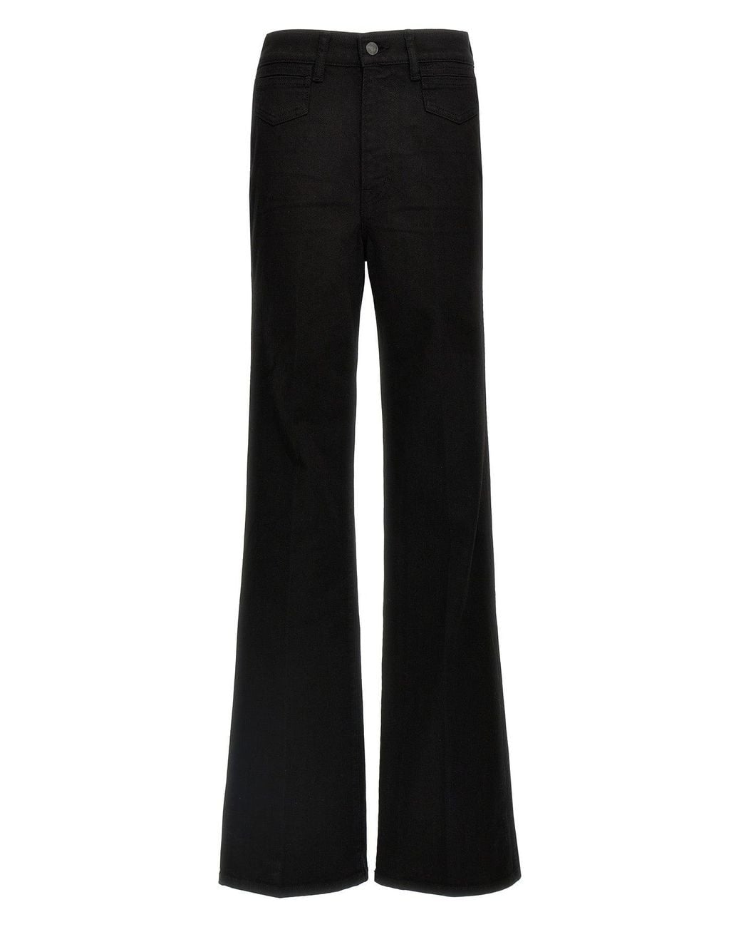 Tom Ford Black Jeans 'Stretch Twill Denim Wide Flare'