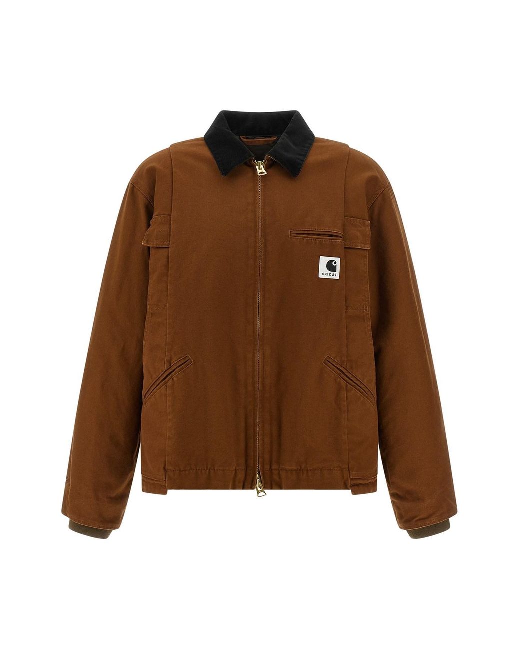Sacai Brown X Carhartt Wip Capsule Jacket for men