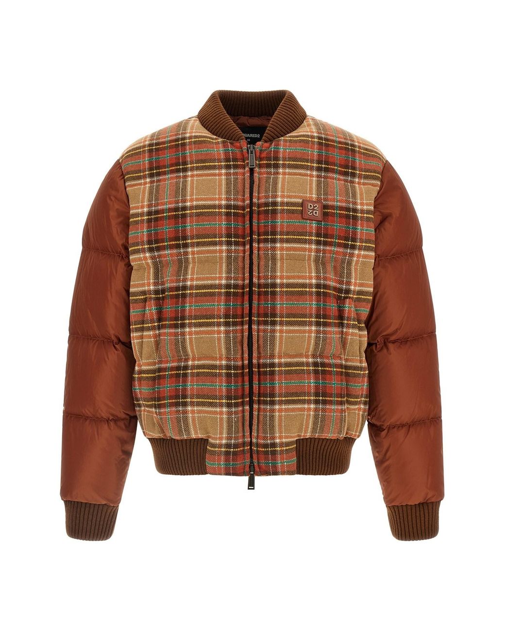 DSquared² Brown 'd2 Upside Down' Bomber Jacket for men