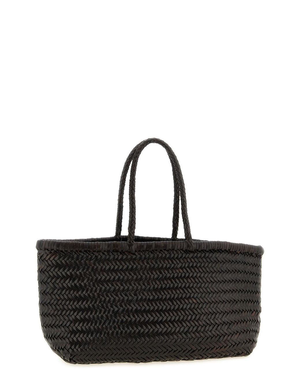 Dragon Diffusion Black Large 'Bamboo Triple Jump' Handbag
