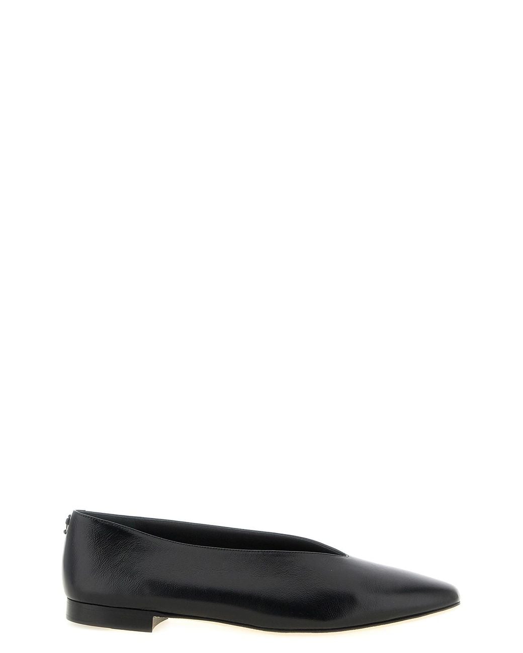 Jimmy Choo Black 'margot' Ballet Flats