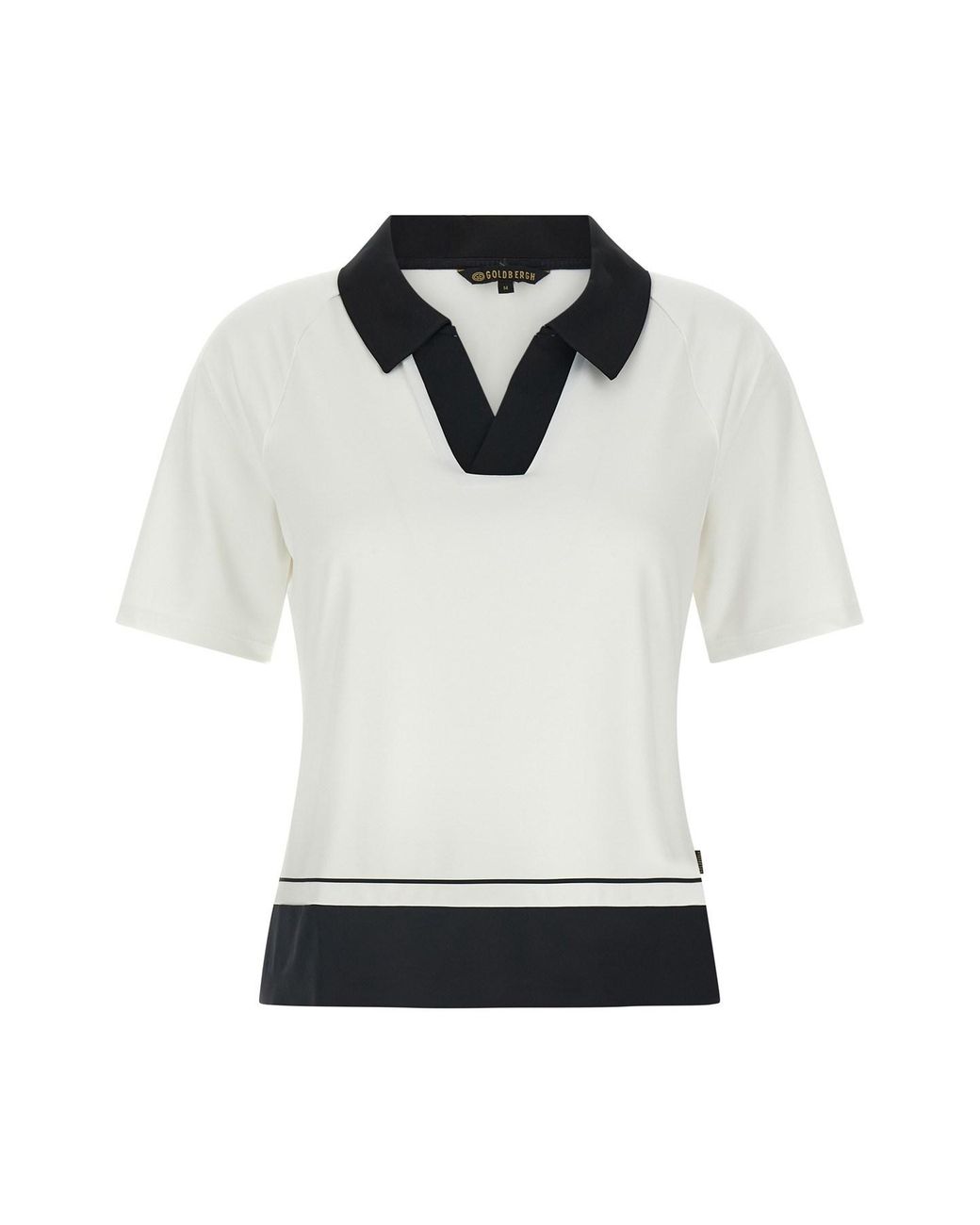Goldbergh White 'piccola' Polo Shirt - 'active' Line