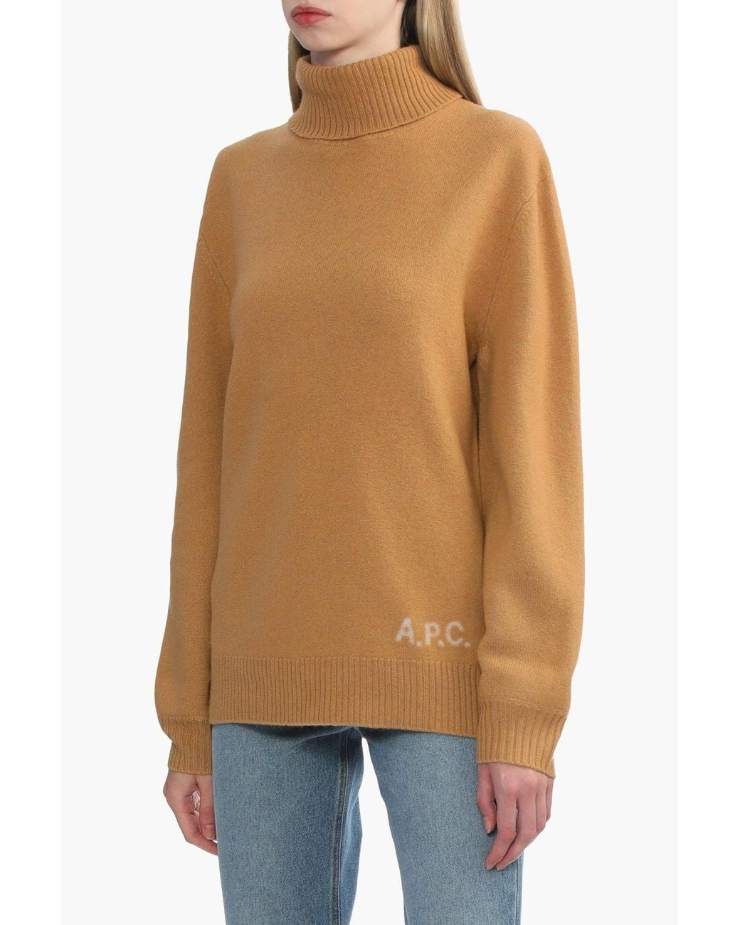 A.P.C. Brown A. P.C. 'Walter' Pullover