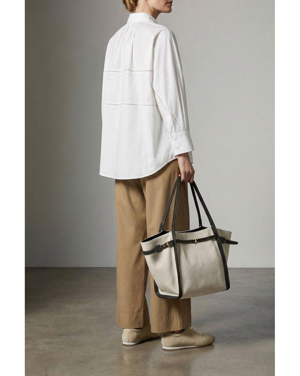 Tod's Multicolor Tote Bag With T Timeless Plaque