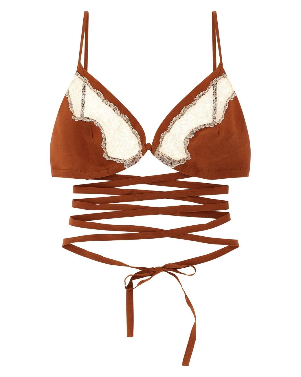 Jejia Brown 'anna' Bra