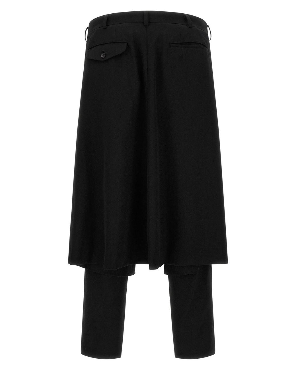 Comme des Garçons Black Hybrid Trousers for men