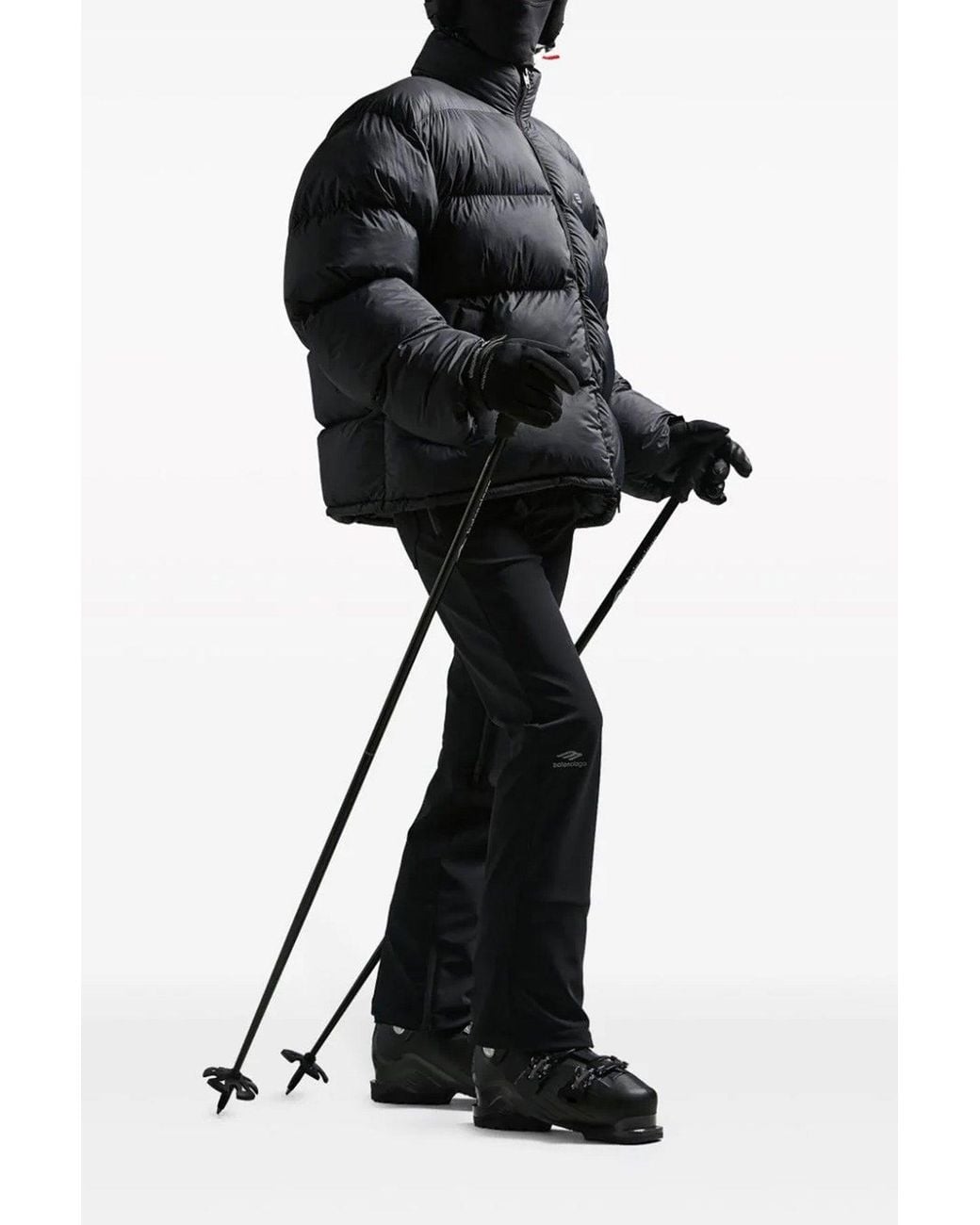 Balenciaga Black '3B Sports Icon 5-Pocket' Trousers