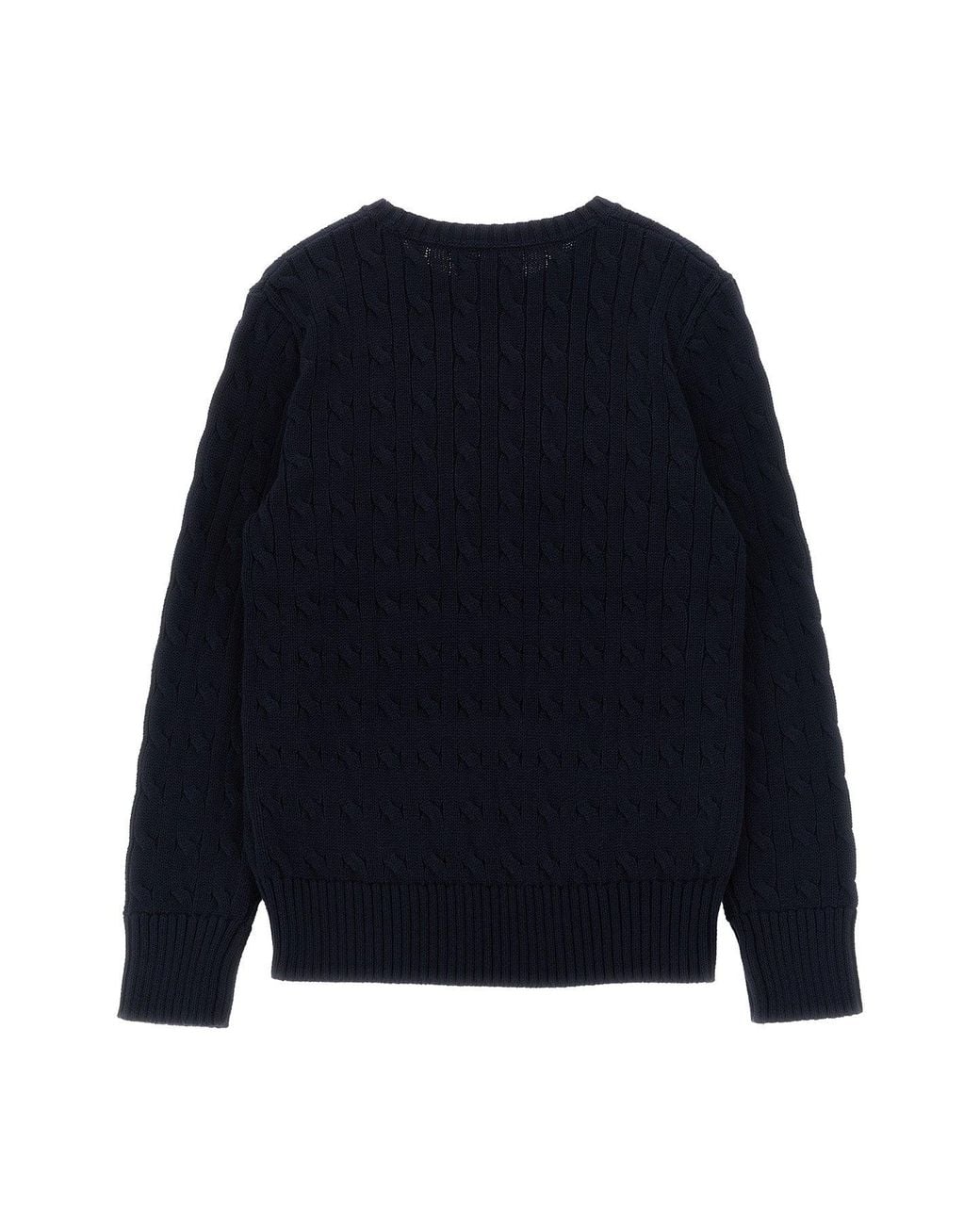 Polo Ralph Lauren Blue Cable-Knit Sweater