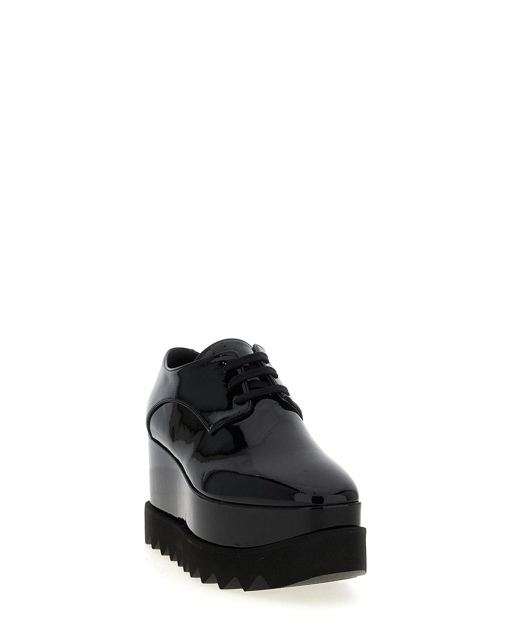 Stella McCartney Black "Monochrome Elyse" Stellabration Capsule Wedges