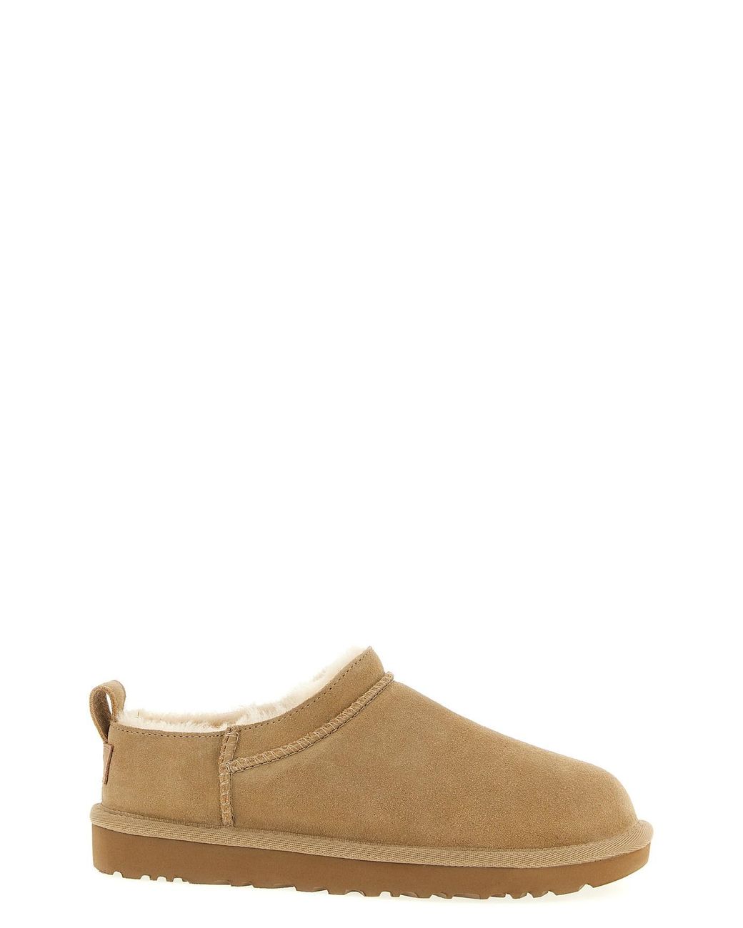 Ugg Brown 'classic Micro' Ankle Boots