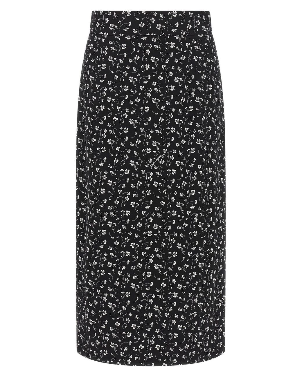 Dolce & Gabbana Black Straight Skirt