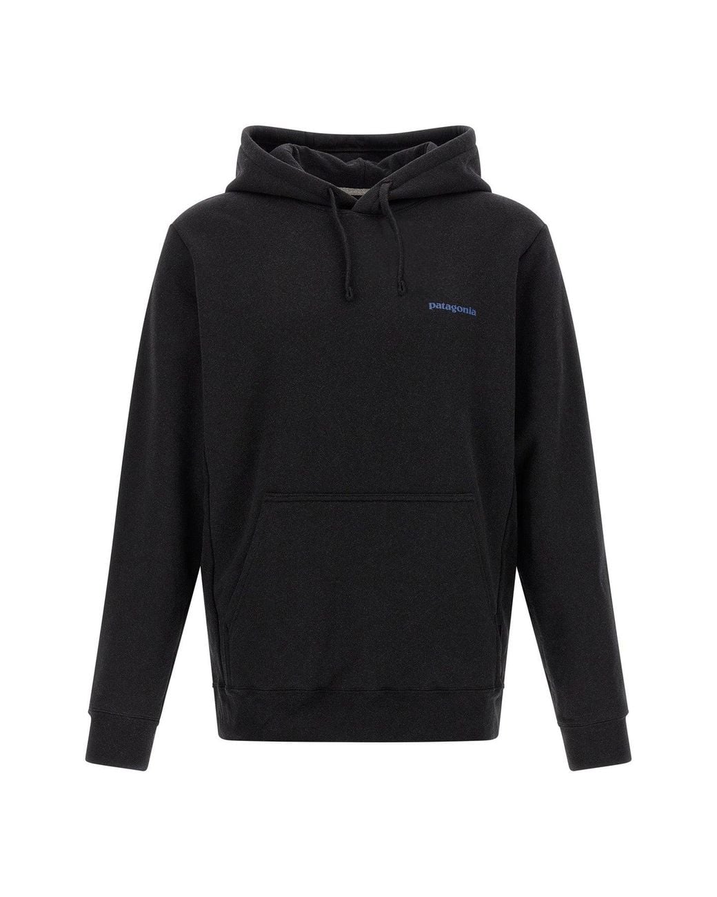Patagonia Gray Hoodie Graphic Logo Detail for men