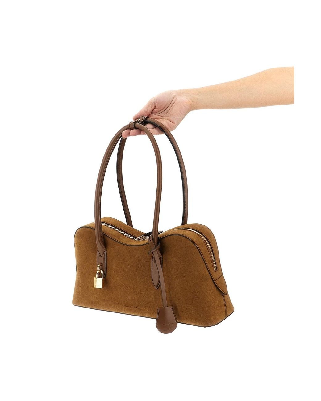Stella McCartney Brown Shoulder Bag 'Ryder'