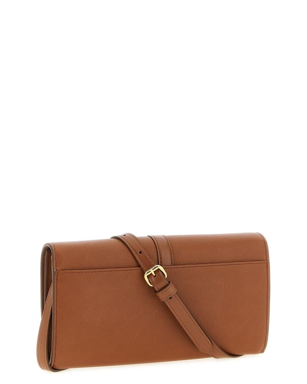 Stella McCartney Brown 'Ryder' Wallet On Chain