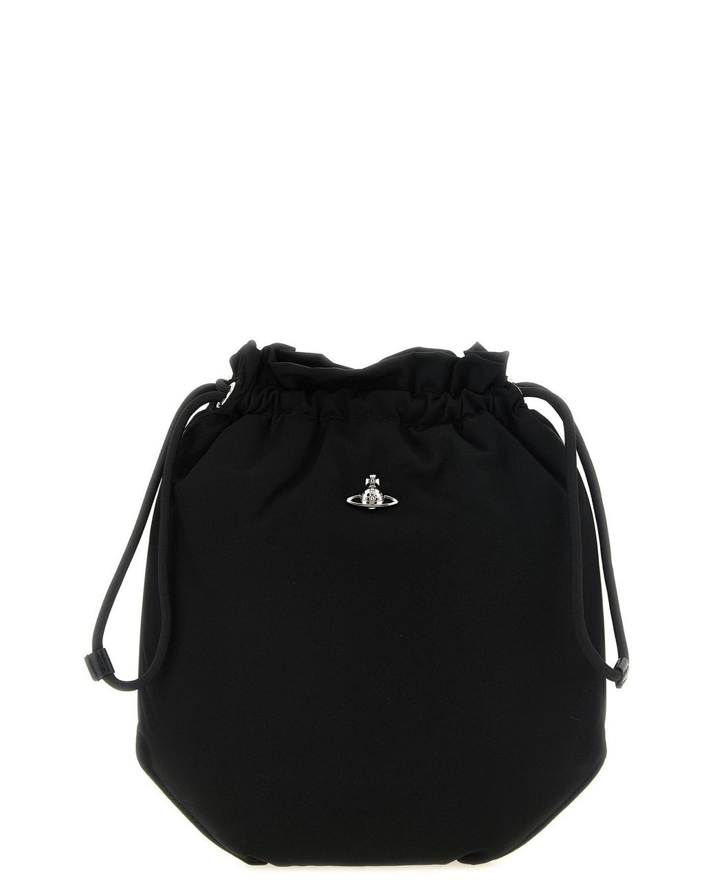 Vivienne Westwood Black 'orb' Pouch