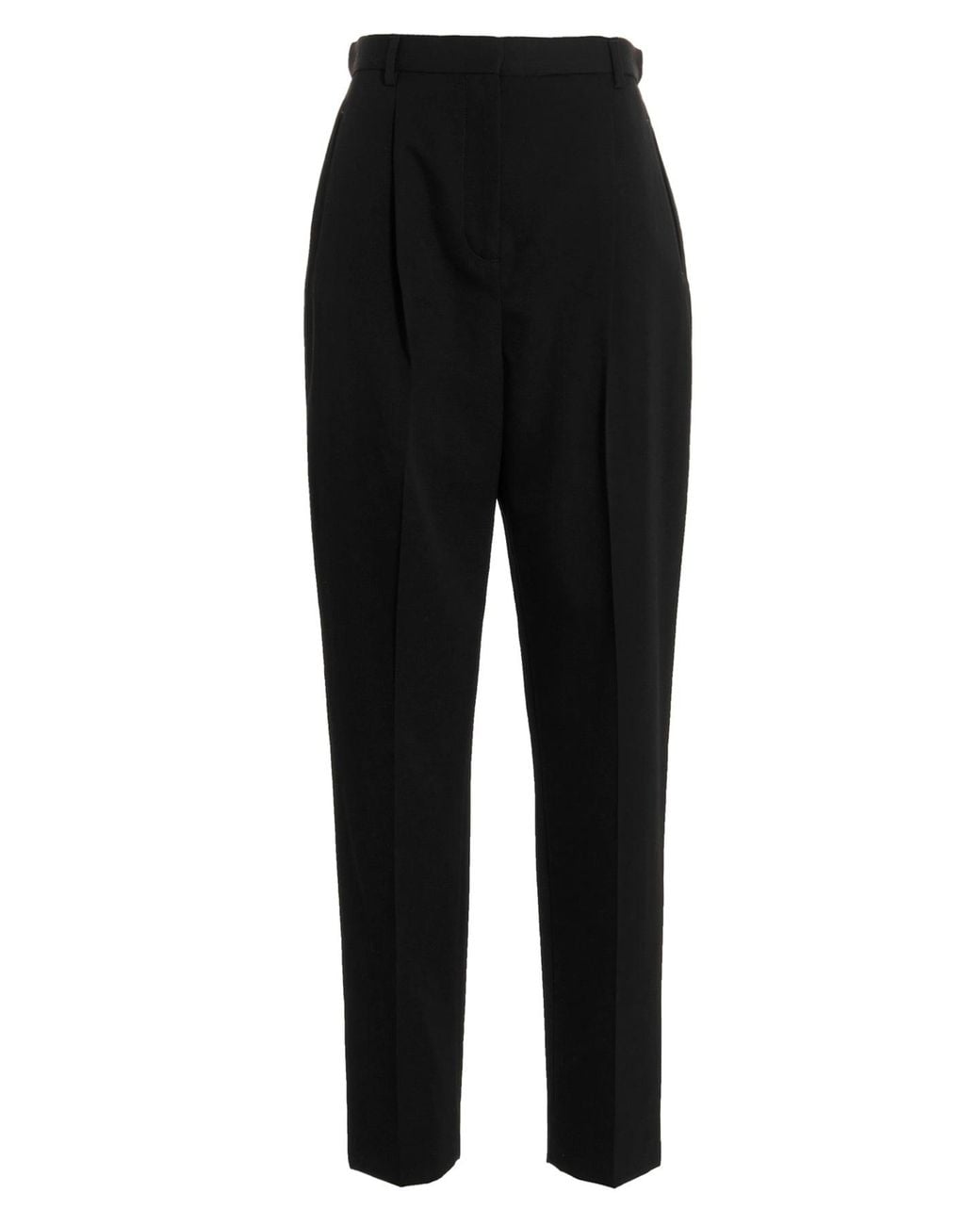 Tory Burch Black Pants 'Wool Twill Tailored Pant'
