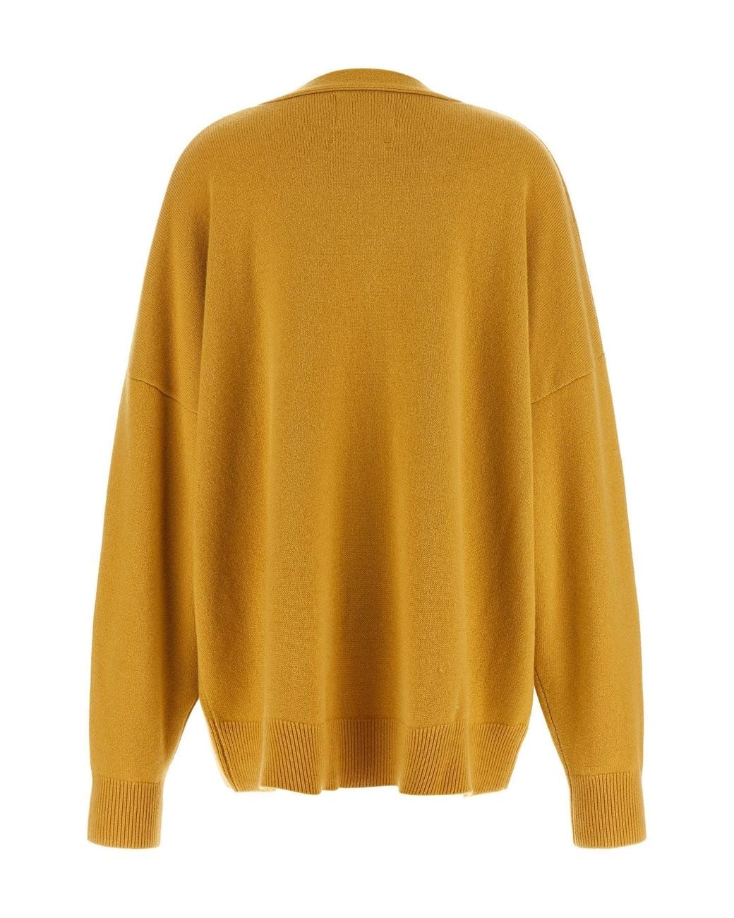 Extreme Cashmere Yellow Cardigan 'N°517 Simo'