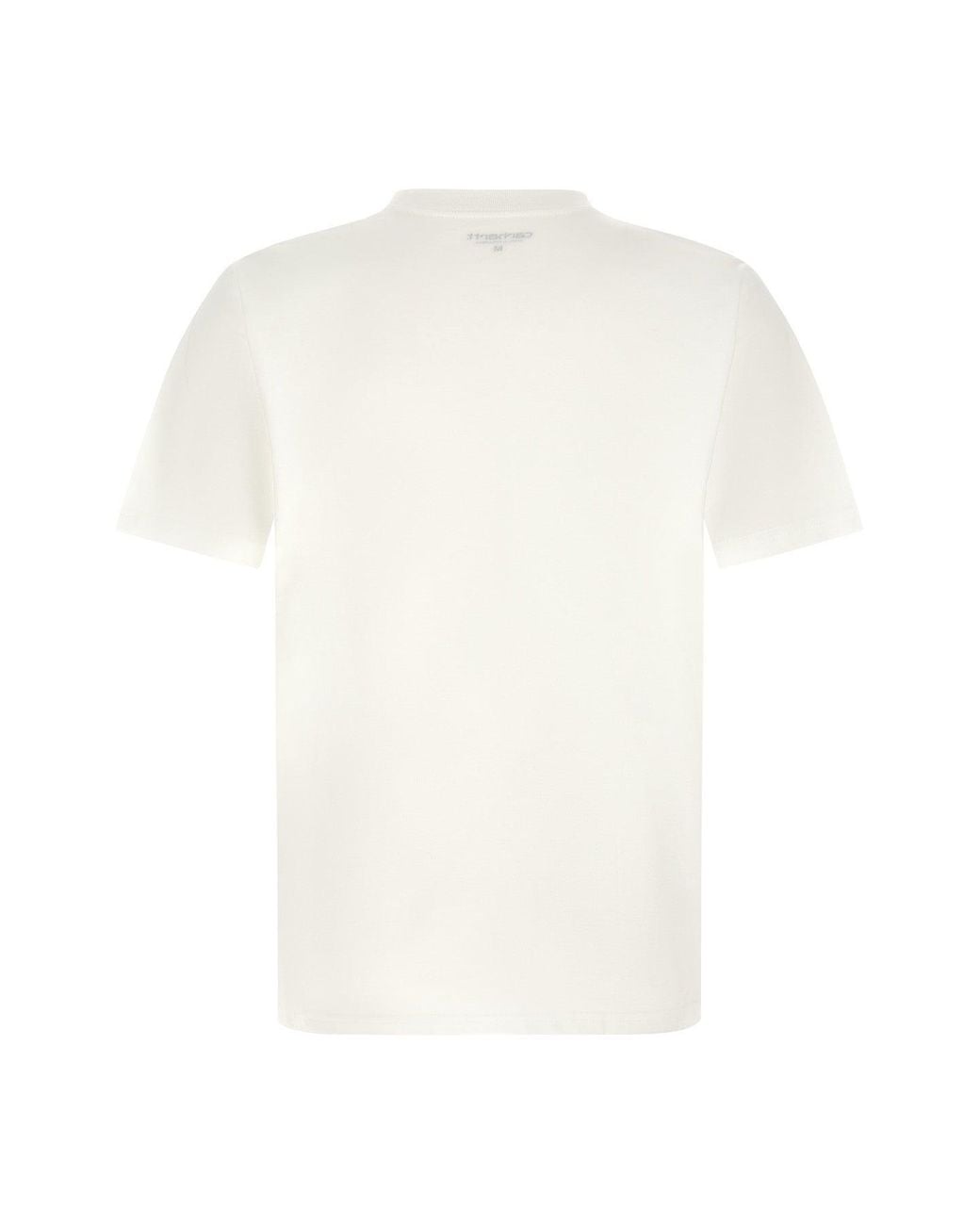 Carhartt White T-Shirt With Heart Patch for men