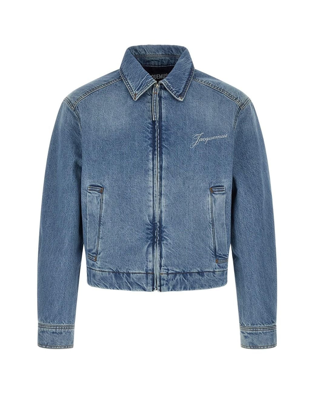 Jacquemus Blue 'la Veste De-nîmes Canevas' Jacket for men