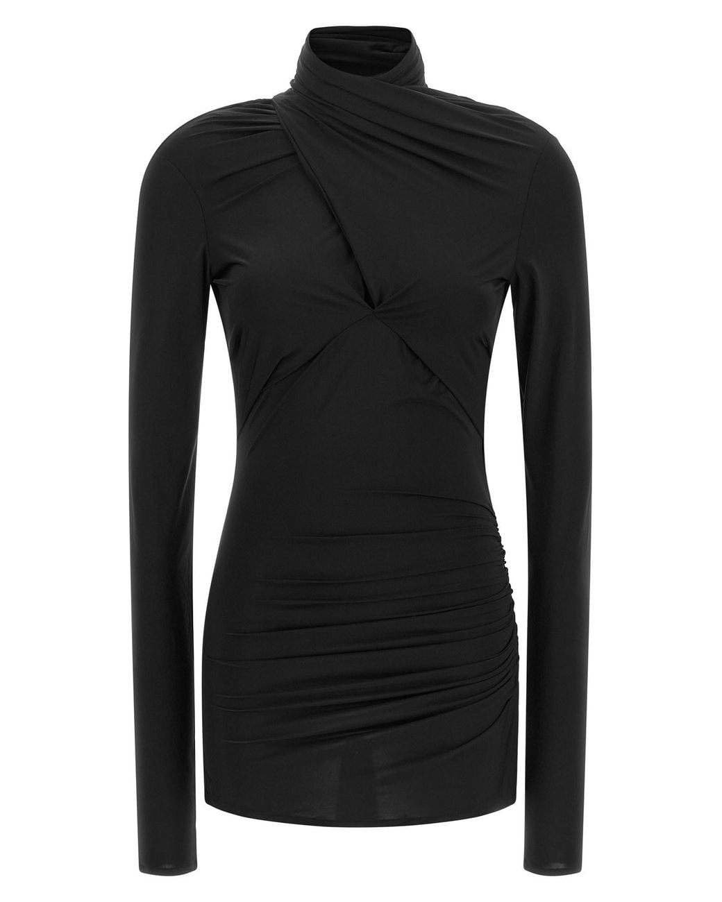 Entire studios Black 'gres' Top