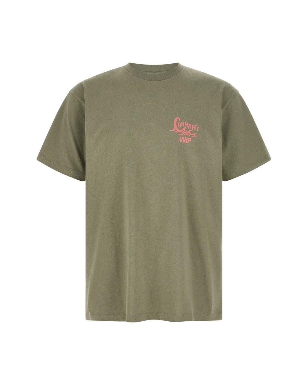 Carhartt Green T-Shirt With Graphic Print for men