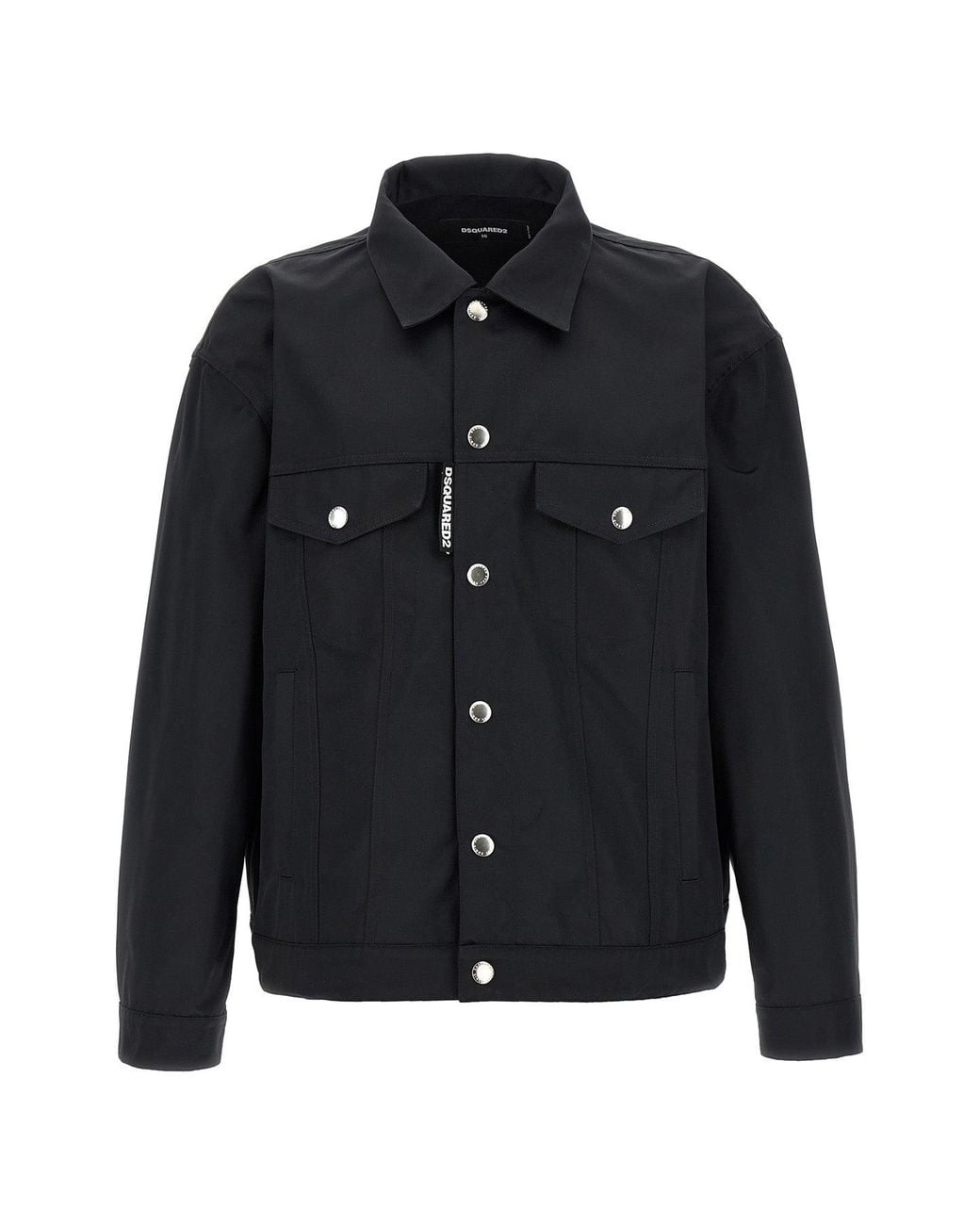 DSquared² Black Jacket 'D2 Ever Jean Jacket' for men