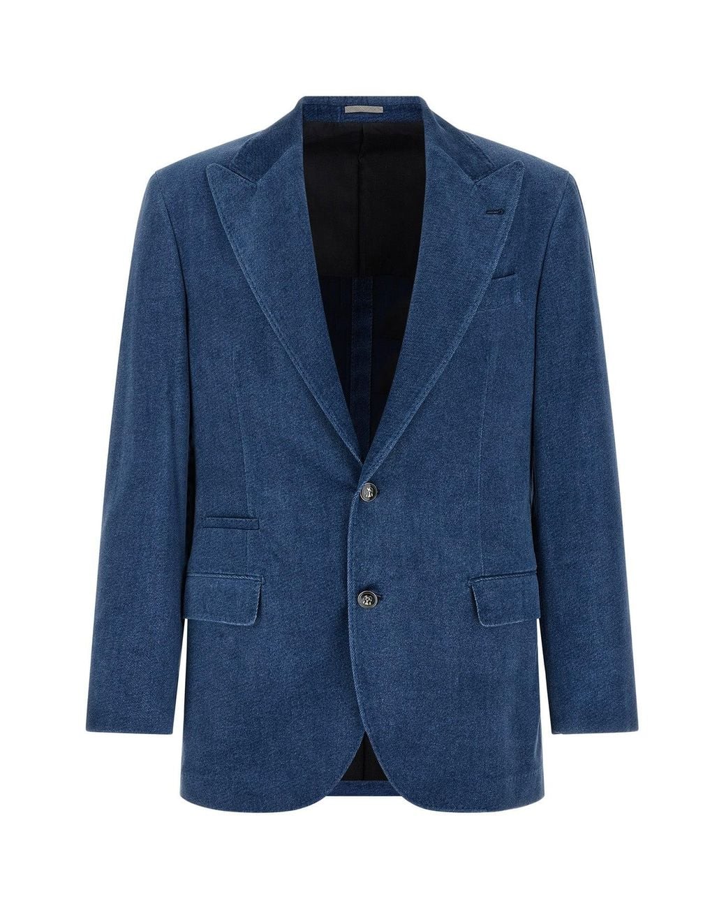 Brunello Cucinelli Blue Blazer 'Tailor' for men