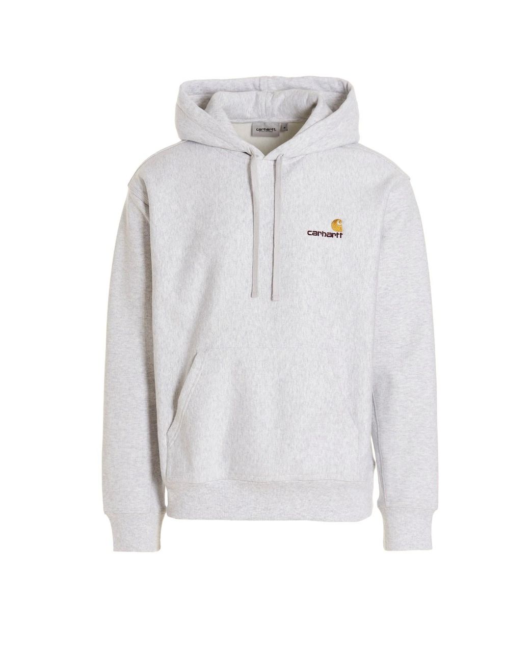 Carhartt White 'american Script' Hoodie for men