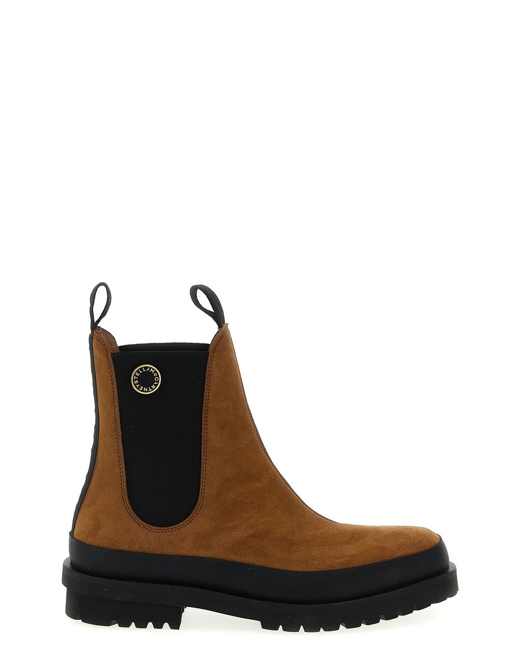 Stella McCartney Brown 'chelsea' Ankle Boots
